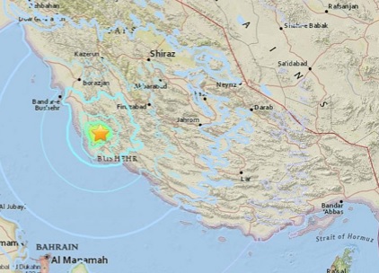 Magnitude 5.5 Iran